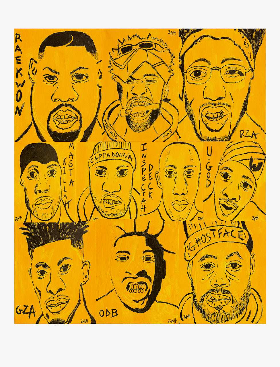 WuTang Clan Collage ZAH