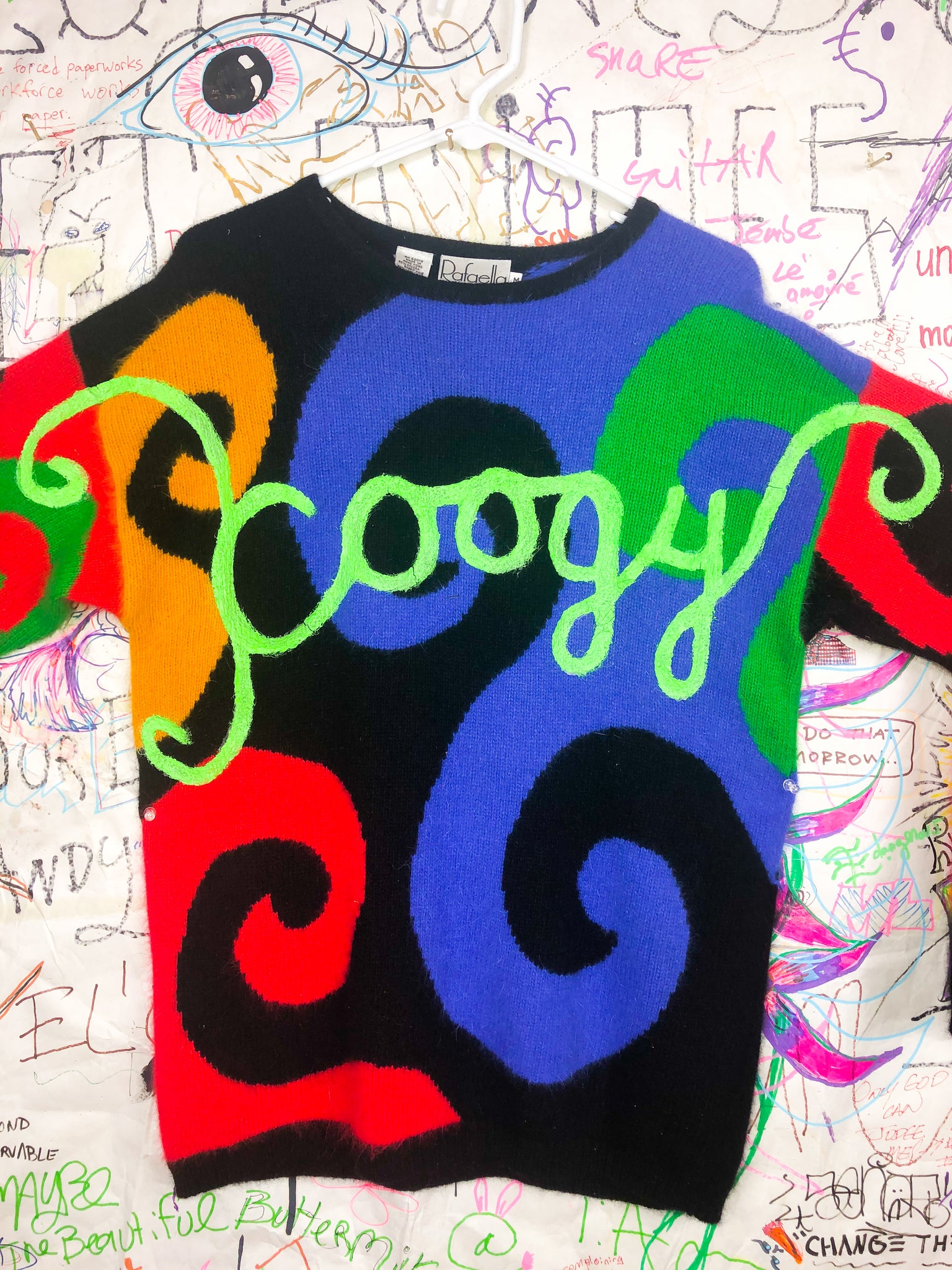 Coogy Hand painted Sweater