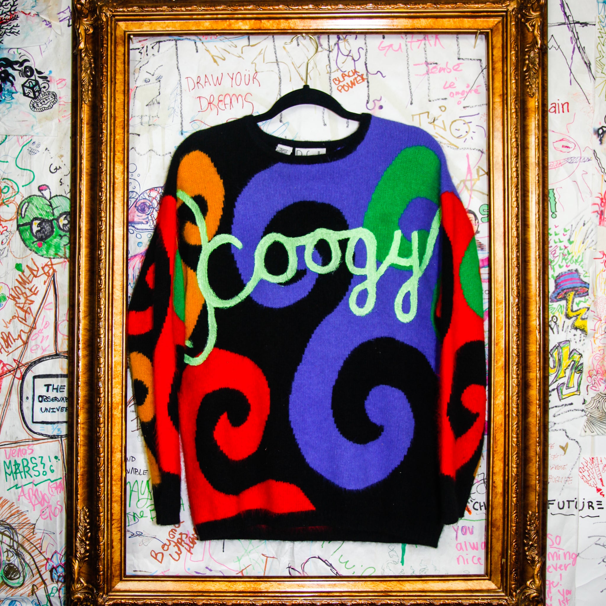 Coogy Hand painted Sweater